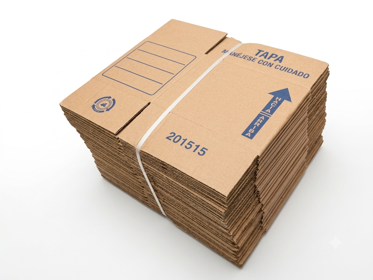 Caja de cartón 20cmx15cmx15cm Paquete de 100 piezas cartón corrugado