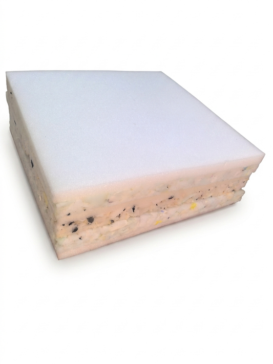 Aglutinado con Espuma 40x40x7 cm – Paquete de tres aglutinados de 40x40x7cm cada uno - Densidad Intermedia