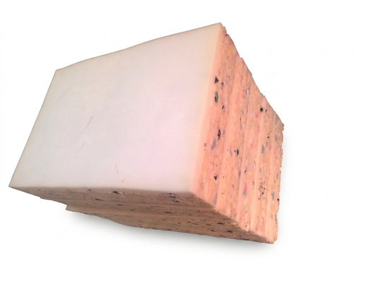 Aglutinado con Espuma 60x40x10 cm – Paquete de cinco aglutinados de 60x40x10cm cada uno Densidad Intermedia