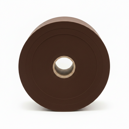 Papel kraft 90gr/m² x 61cm de ancho color marrón Rollo de 17kg, Sello de garantía de fábrica