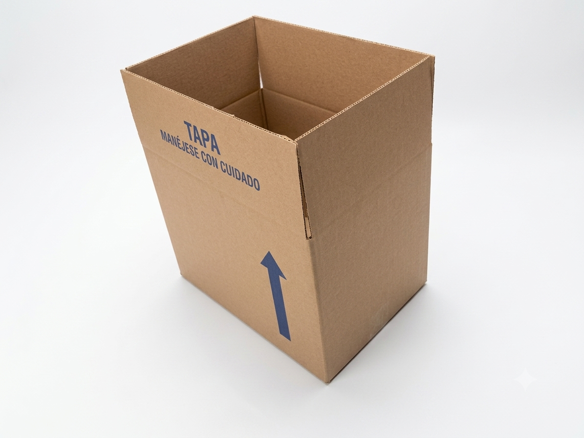Caja de cartón 20cmx15cmx15cm Paquete de 75 piezas cartón corrugado