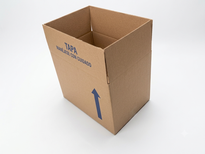Caja de cartón 20cmx15cmx15cm Paquete de 75 piezas cartón corrugado