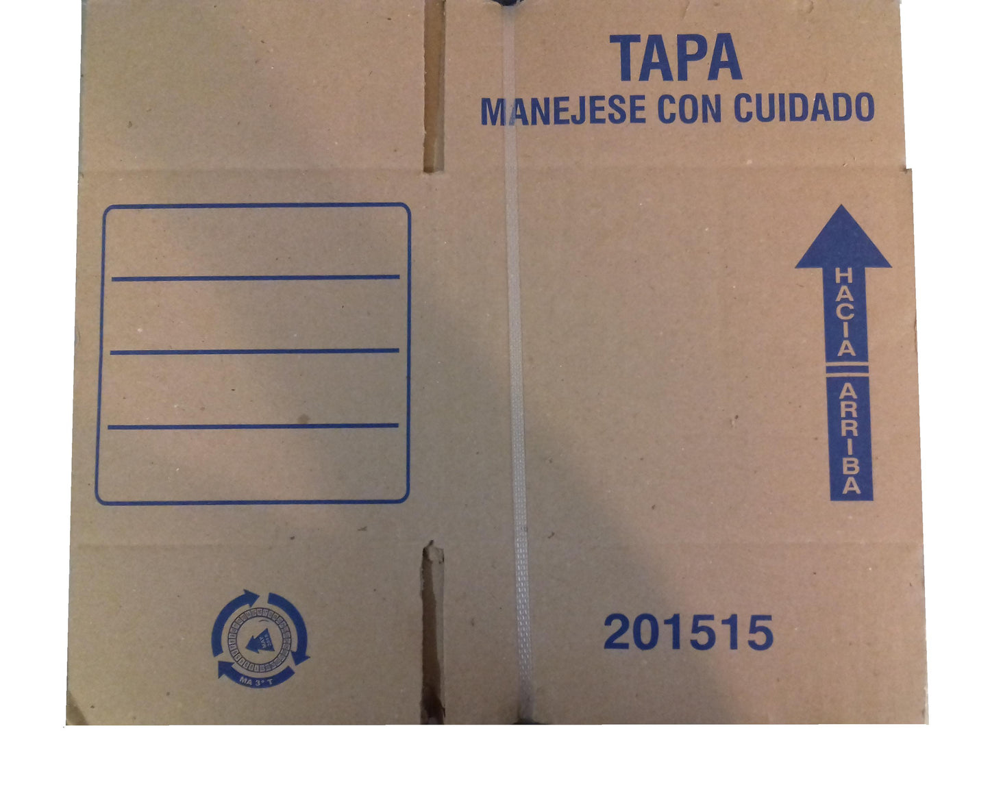 Caja de cartón 20cmx15cmx15cm Paquete de 75 piezas cartón corrugado