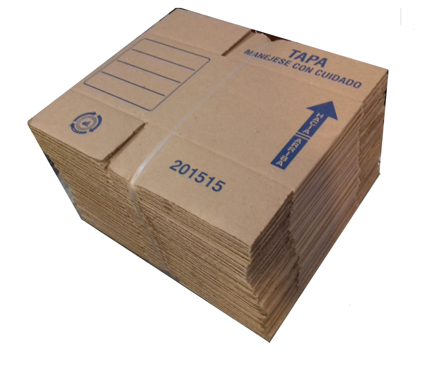 Caja de cartón 20cmx15cmx15cm Paquete de 75 piezas cartón corrugado