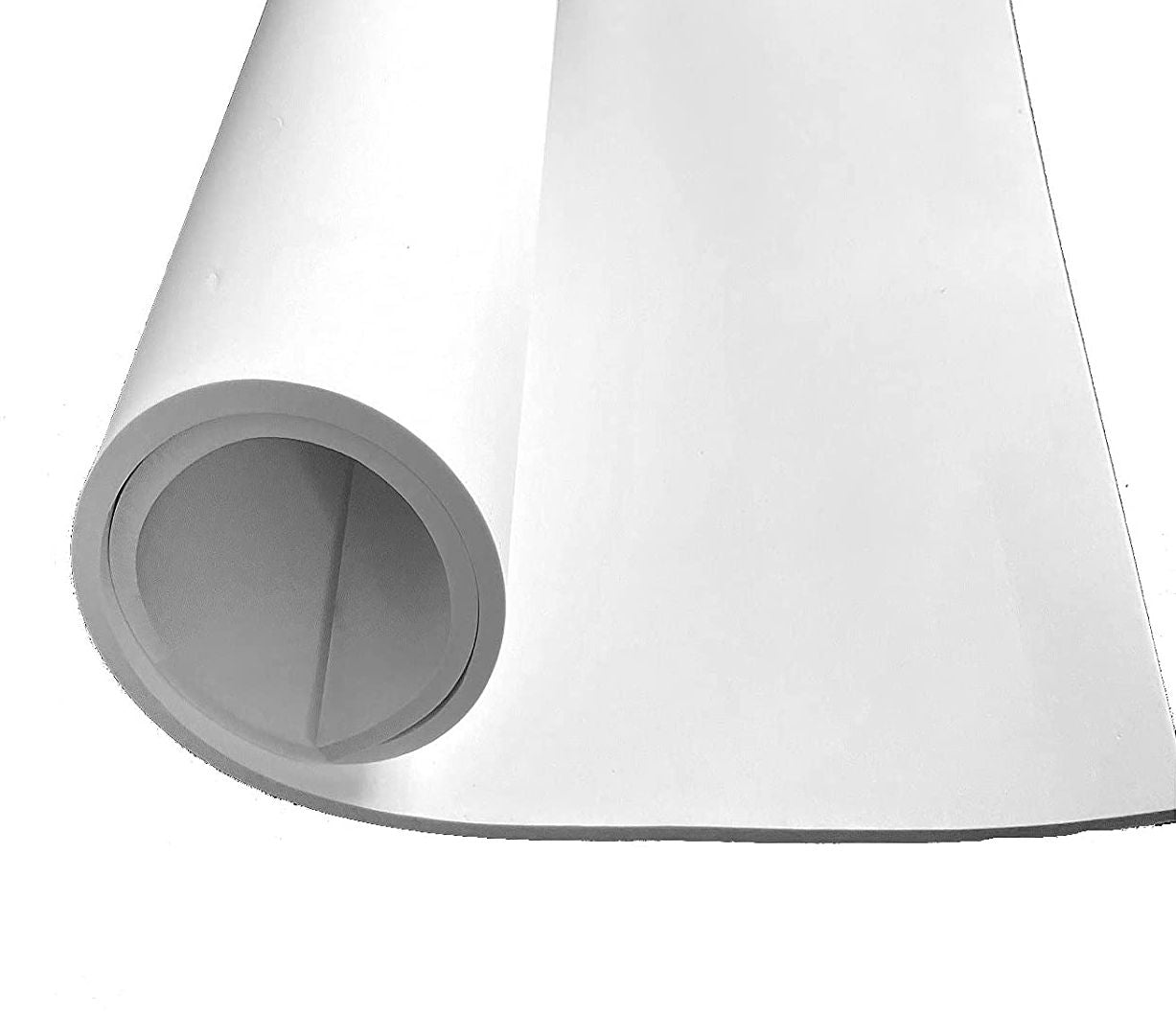 Goma EVA 6mm 1.00 metro x 1.50 metros blanco o negro densidad 35