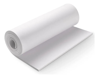 Goma EVA 3mm 1.00 metro x 1.50 metros blanco o negro densidad 35